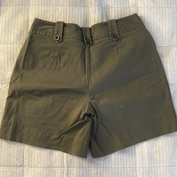 Talbots army green shorts!! - Picture 3 of 3